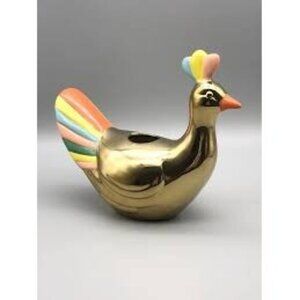 Target Oh Joy! bird vase gold small rainbow